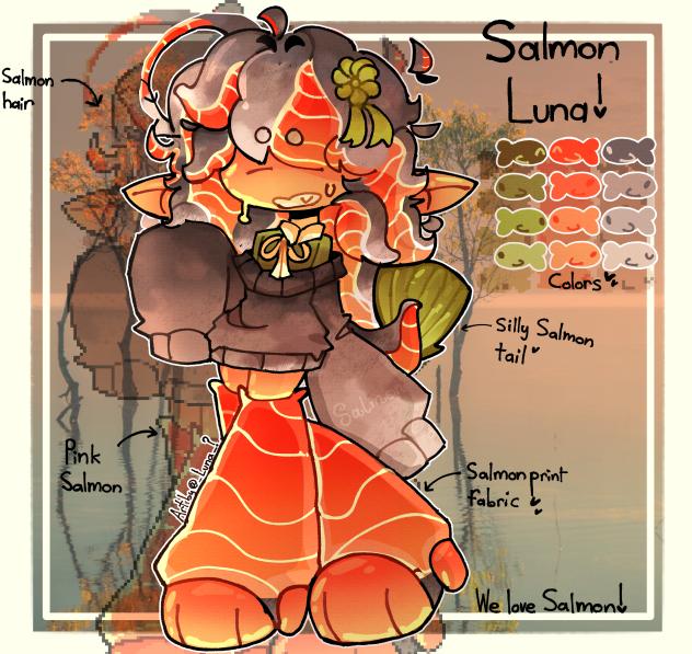 🍥 - Salmon Season - Salmon Luna - 🍥