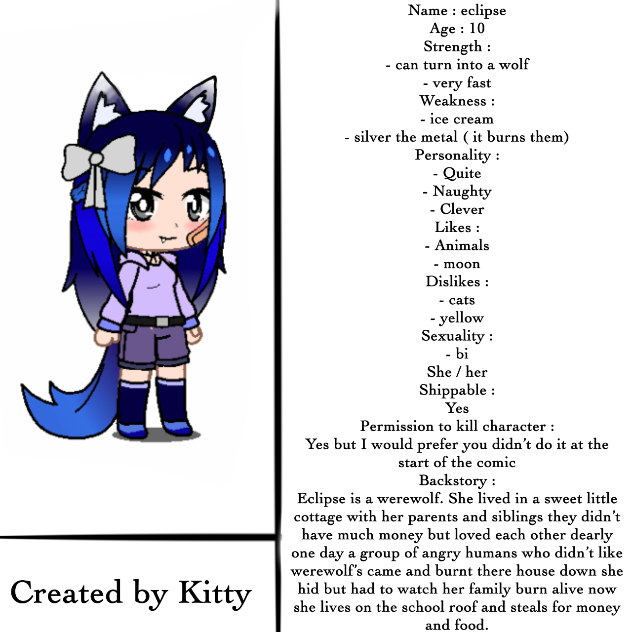 Character sheet - ibisPaint