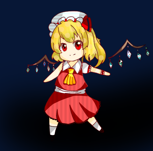 線画借りましたフランドール