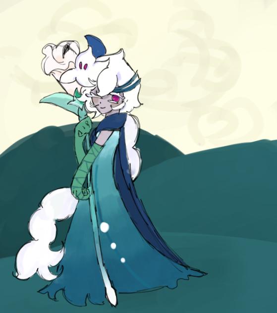 White lily cookie