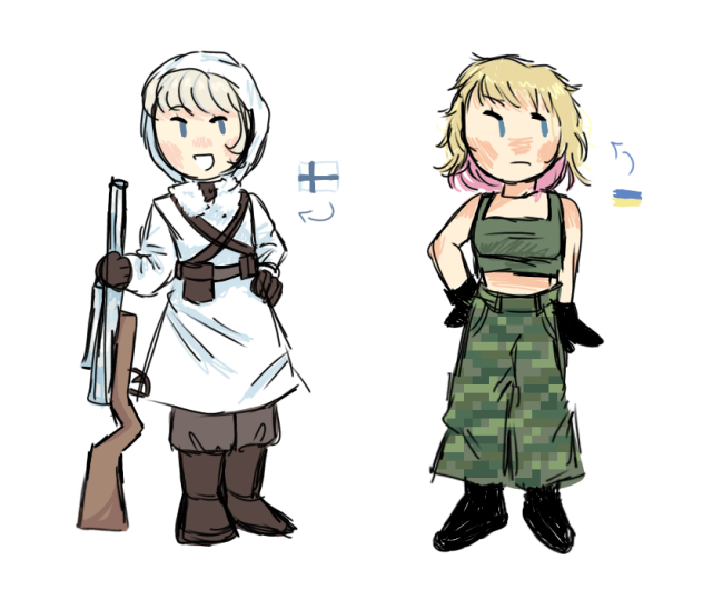 working on some designs 🇫🇮🇺🇦