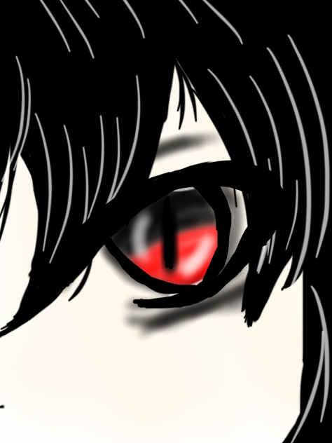 vampire, demon eye - ibisPaint