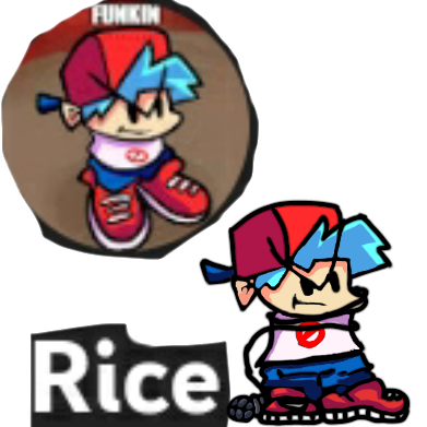 rice's profile but my whatever drawing.