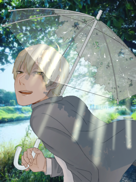 木漏れ日の雨