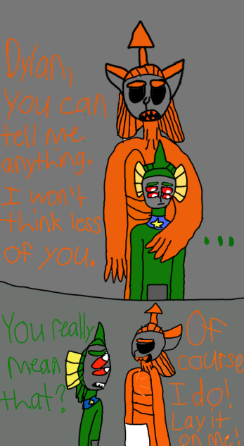 A private talk Slendytubbies au comic