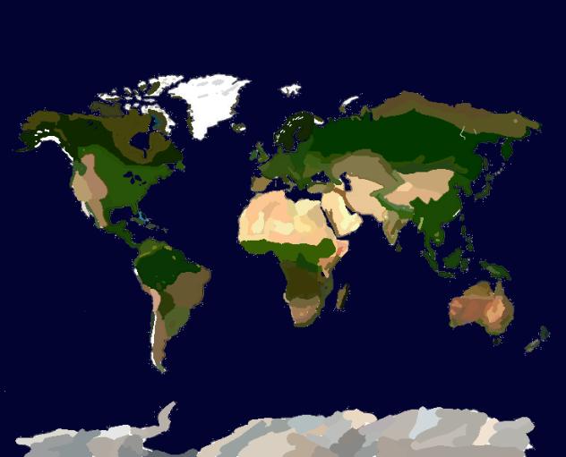 relistic worldmap