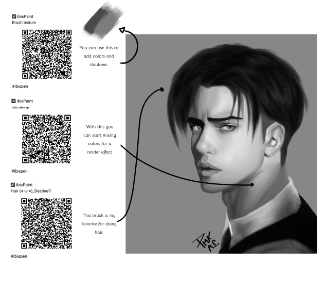 Rendering brushes.. - ibisPaint