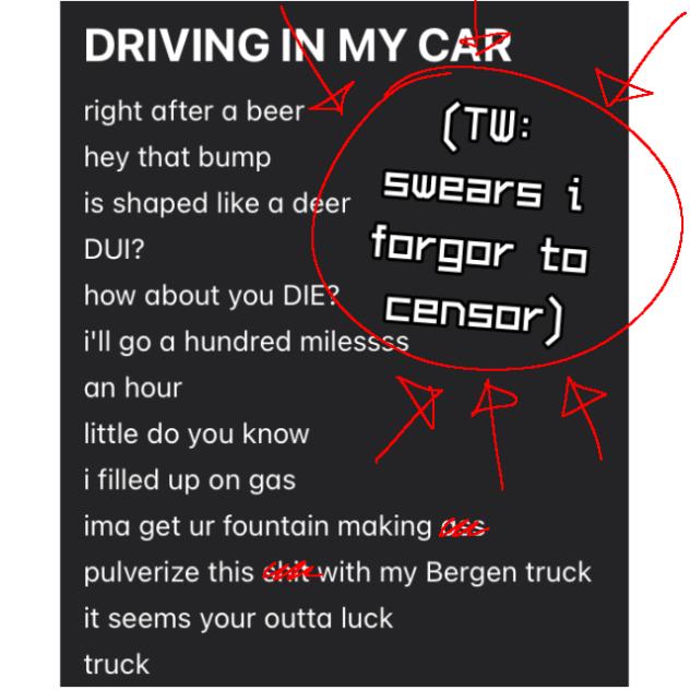 DRIVING IN MY TRUCKK