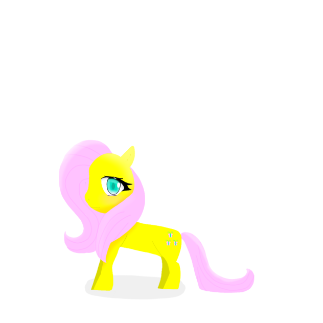 An ok attempt of drawing Fluttershy