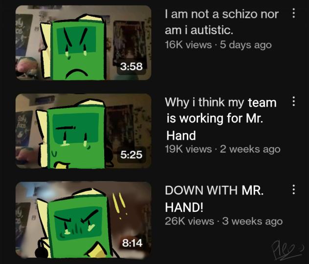 DOWN WITH MR. HAND ❗️❗️❗️❗️❗️
