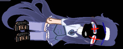 Sayaka has gone crazy. - ibisPaint
