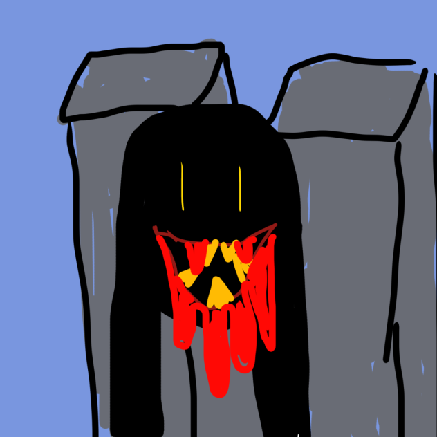 Demon had fun on a plane