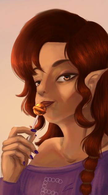 🍭Lollipop 🍬 in Golden Hour ☀️