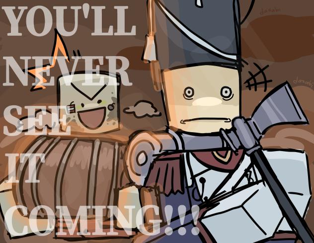 YOU'LL NEVER SEE IT COMING