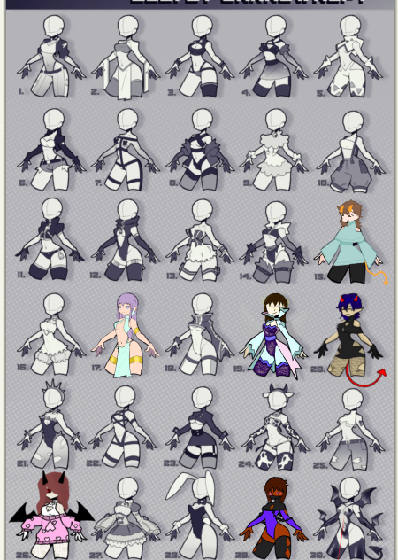 Dress up collab