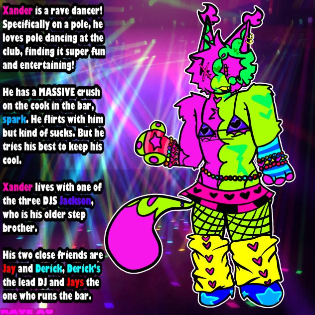 updated rave xander!