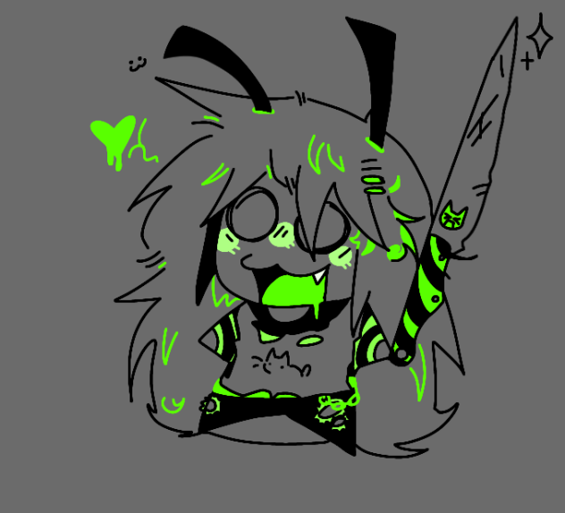 the little stinky green blob