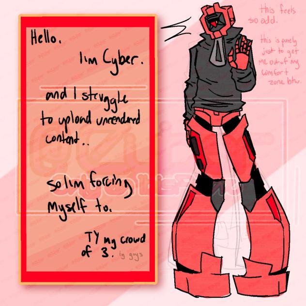 I’m scared - OC doodle