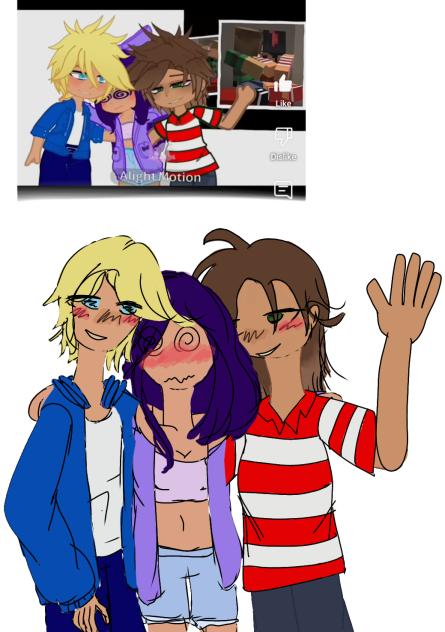 Garroth x Aphmau x Laurence
