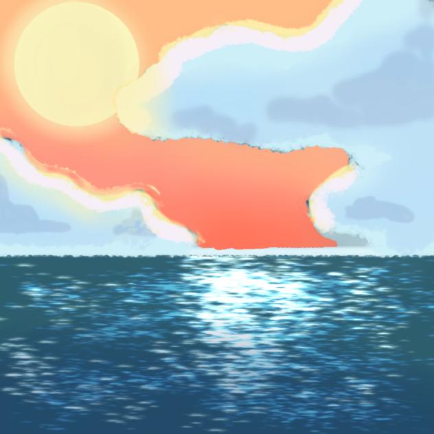 sunset - ibisPaint