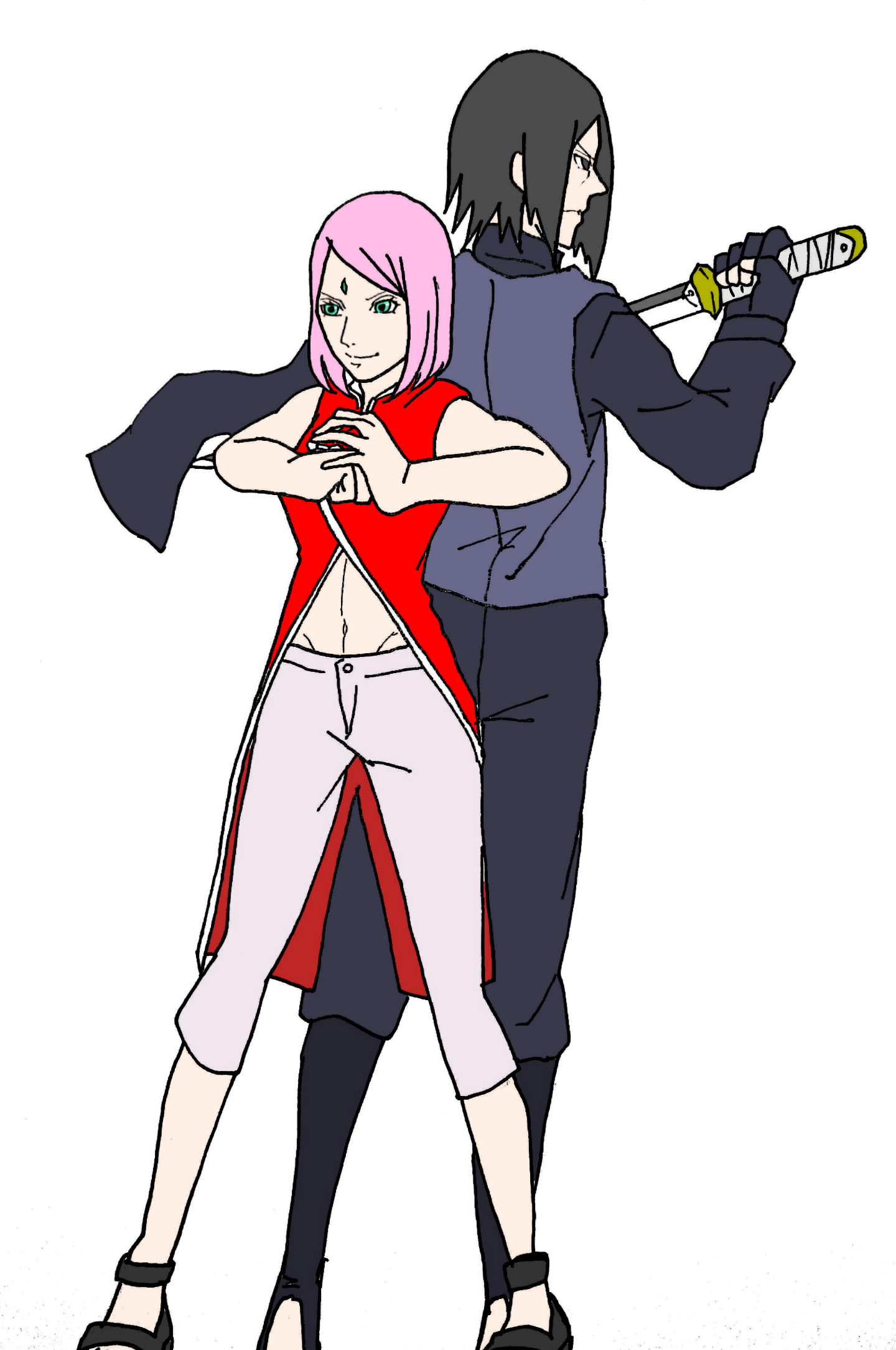 うちはサスケサクラ】NARUTO J-WORLD 木札ストラップ うちはサスケ