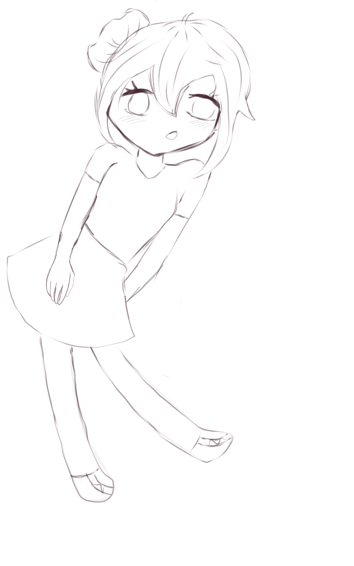 line art first time posting a lineart - ibisPaint