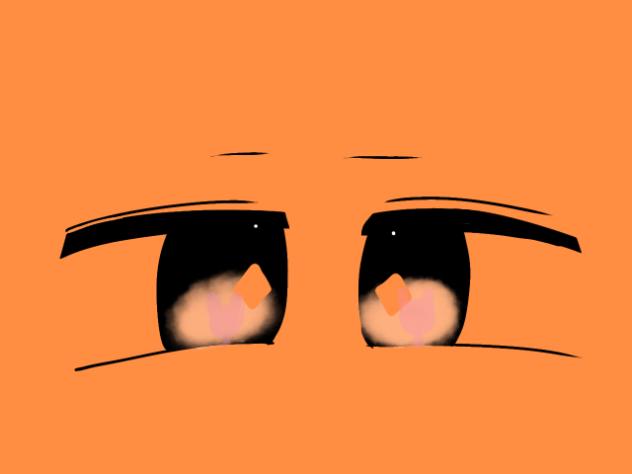 オレンのまばたき