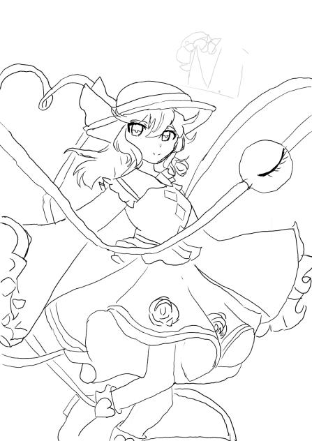 こいし（塗り絵）