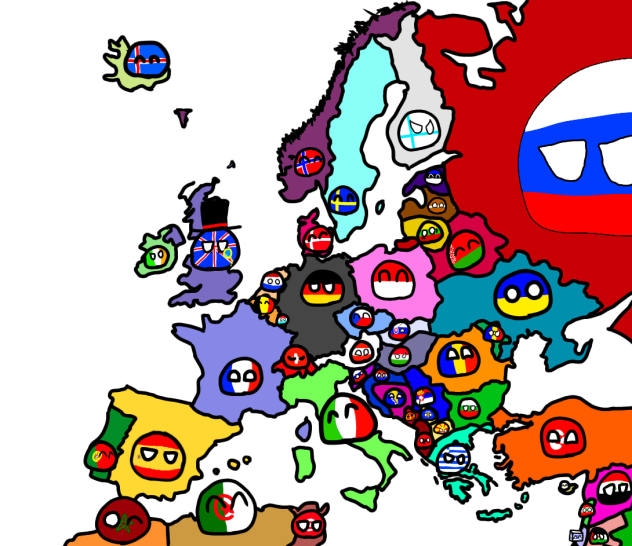 ヨーロッパ地図