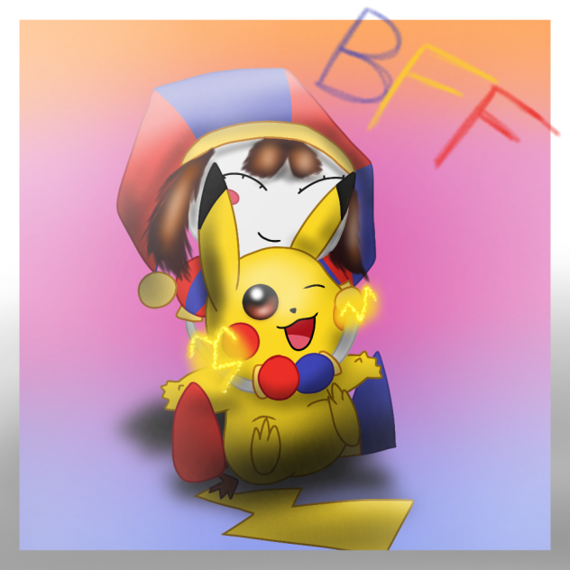 Pikachu y Pomni