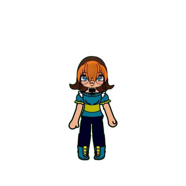 My Gacha OC Front Facing
