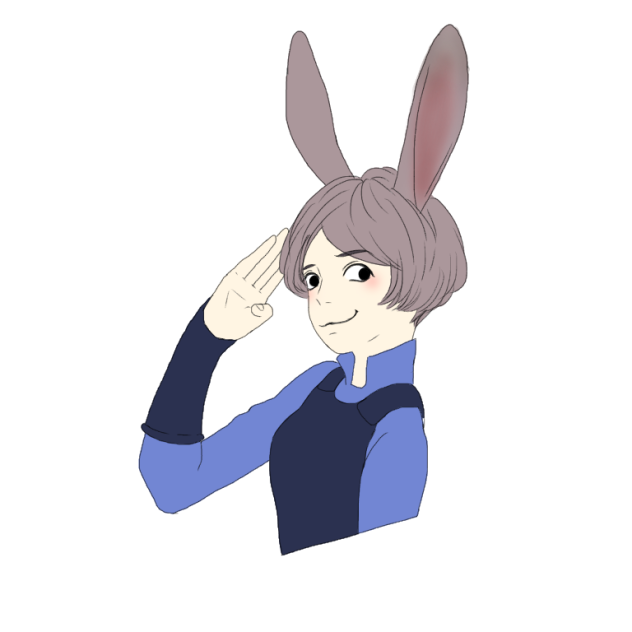 ズートピア ジュディ擬人化