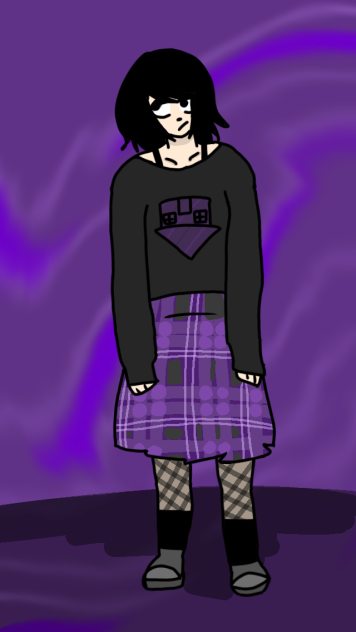 goth gf lmao - ibisPaint