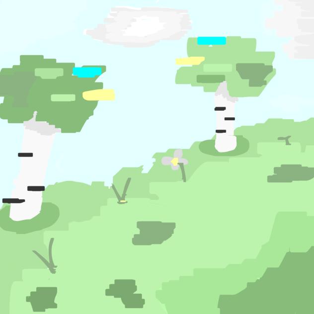 Paisaje cuadrado chafa