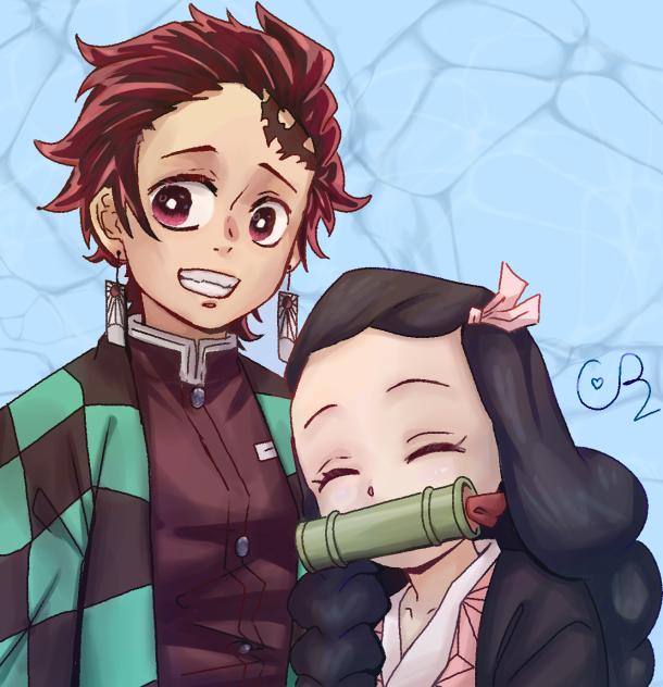 Tanjiro and Nezuko - Siblings
