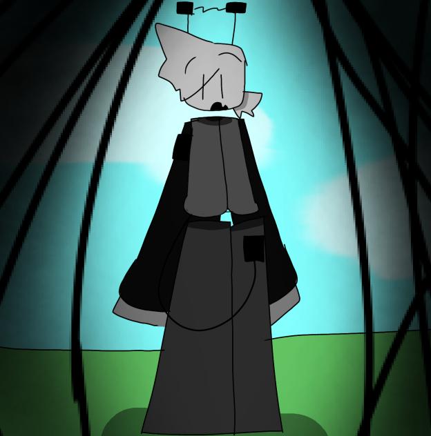 Wonder what he's looking at