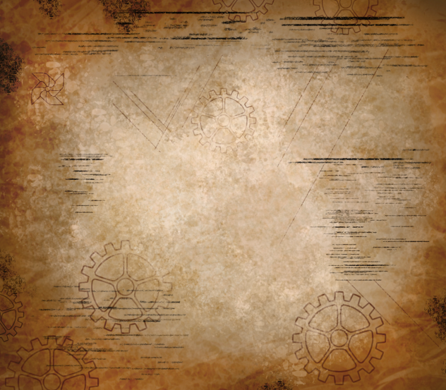steampunk old paper