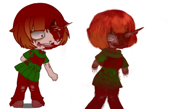 Finally the girl is finished