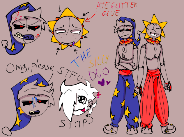 the sillies, the skrunkloos, the goofbal