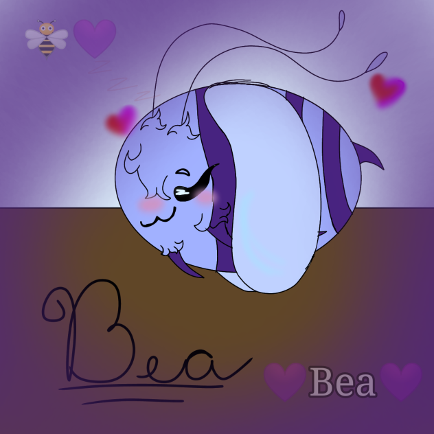 Bea(a abelhinha roxa )