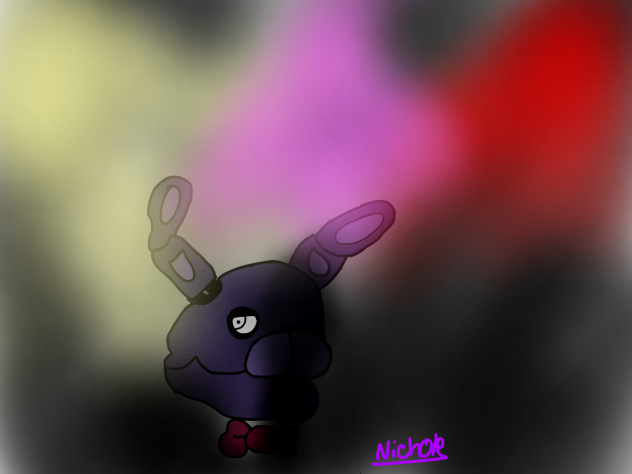 Speed paint of Bonnie from FNaF