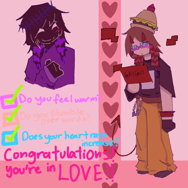 you're in love!!
