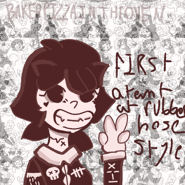 Doing rubber hose art style!