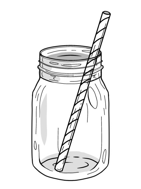 Transparent jar 2
