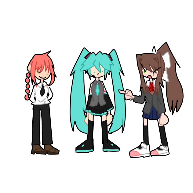 Miku Monika n Makima