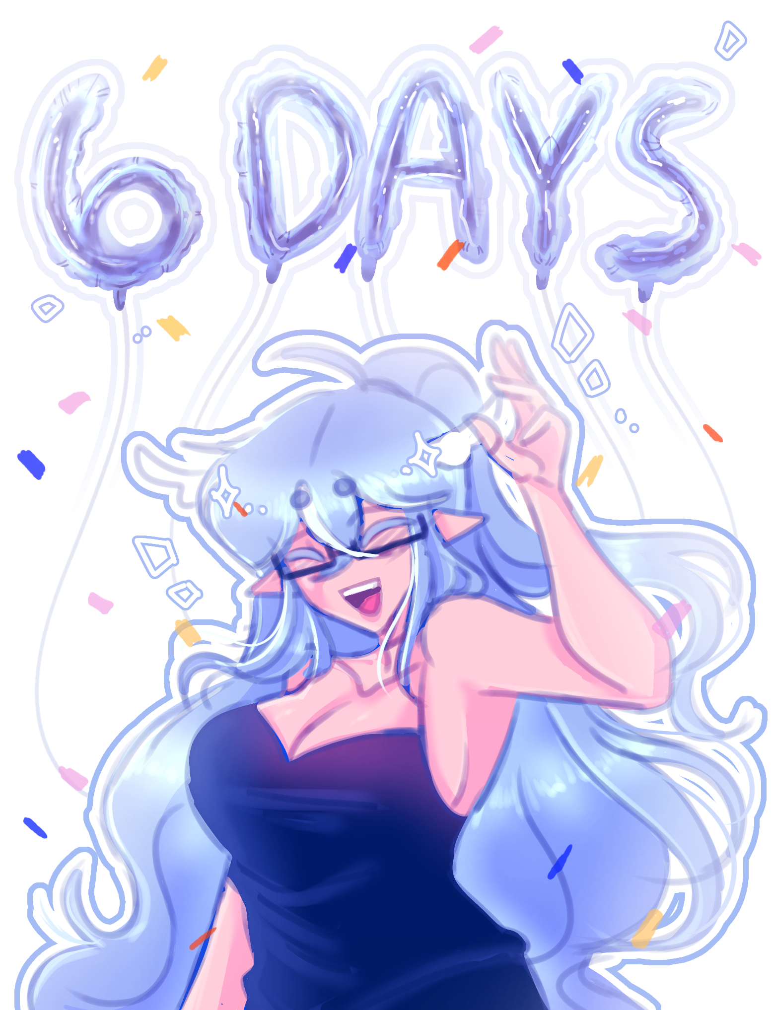6 DAYS TILL MY BIRTHDAY! - ibisPaint