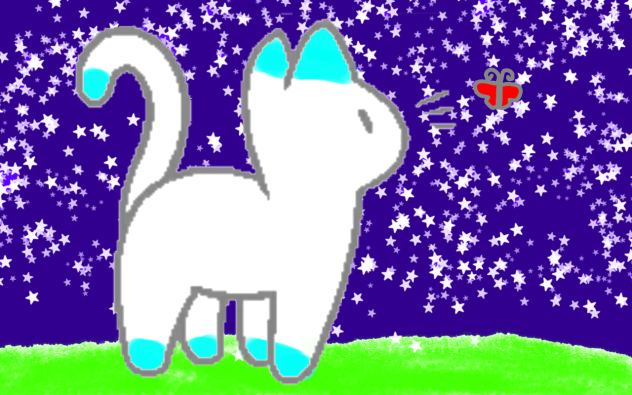 um gatinho