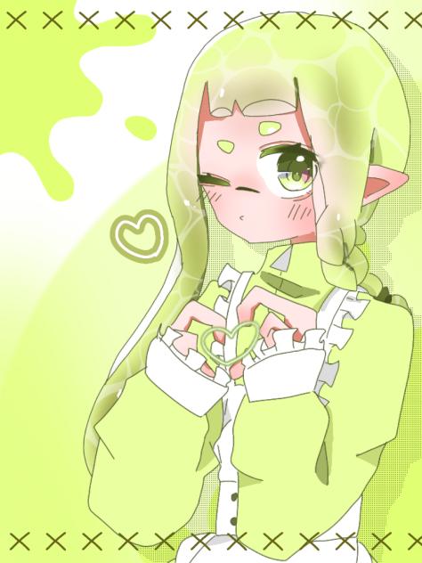 フェス祝いでジャージメイドイカちゃん（？）