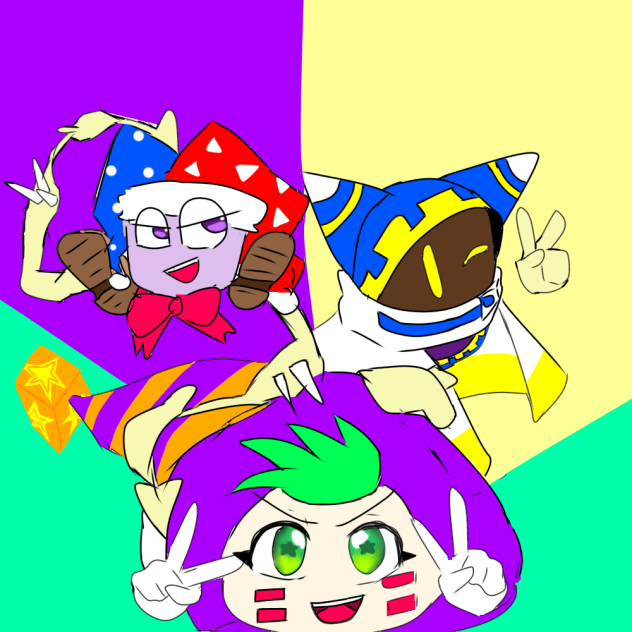 魔法使い3人組