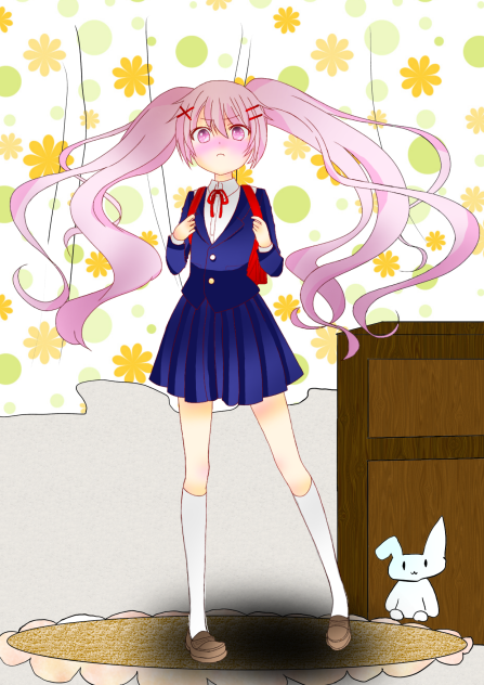 線画借りました【カオスちゃん】